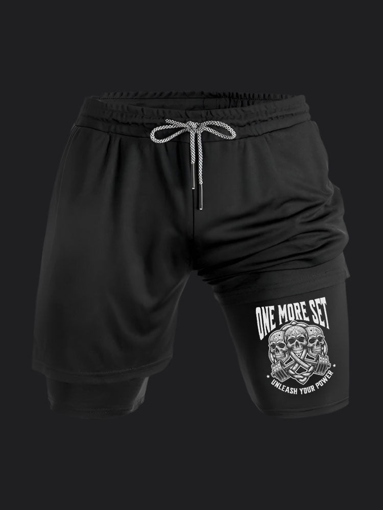 One More Set BombApe Performance Shorts