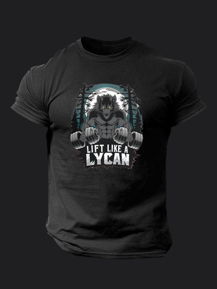 Lift Like a Lycan BombApe Gym T-shirt