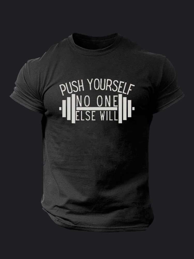 Push Yourself BombApe Gym T-shirt