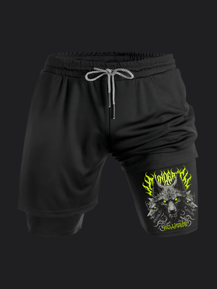 Hell Wolf BombApe Performance Shorts