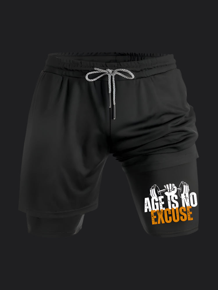 Age is Not Excuse BombApe Performance Shorts