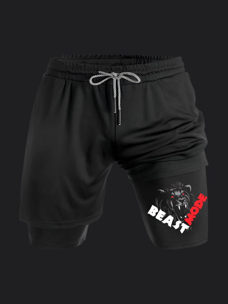 Beast Mode Lion BombApe Performance Shorts