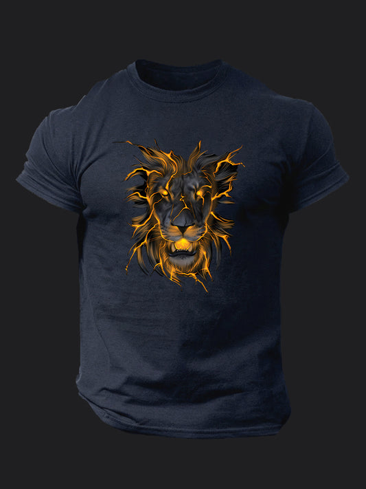 Glowing Lion BombApe Gym T-shirt