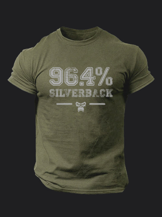 Silverback Gorilla BombApe Gym T-shirt