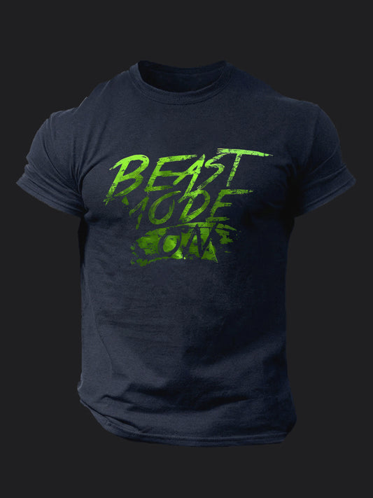 Bease Mode ON BombApe Gym T-shirt