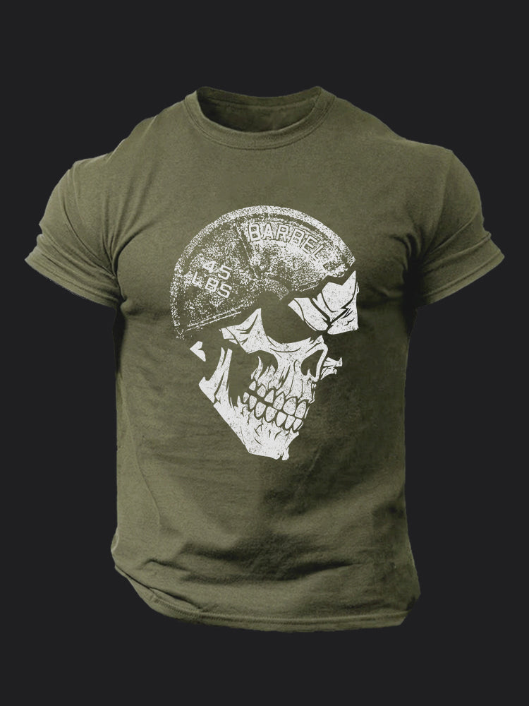 Skull Barbell Gym T-shirt
