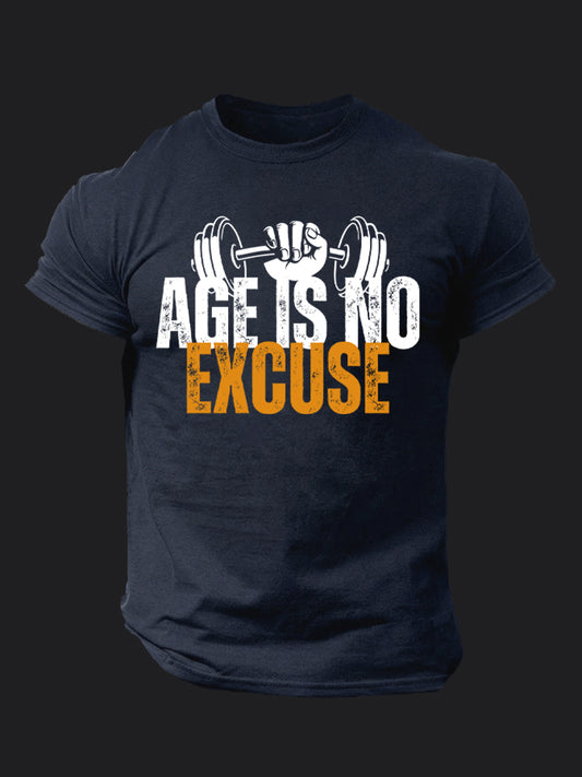 Age Is No Excuse BombApe Gym T-shirt