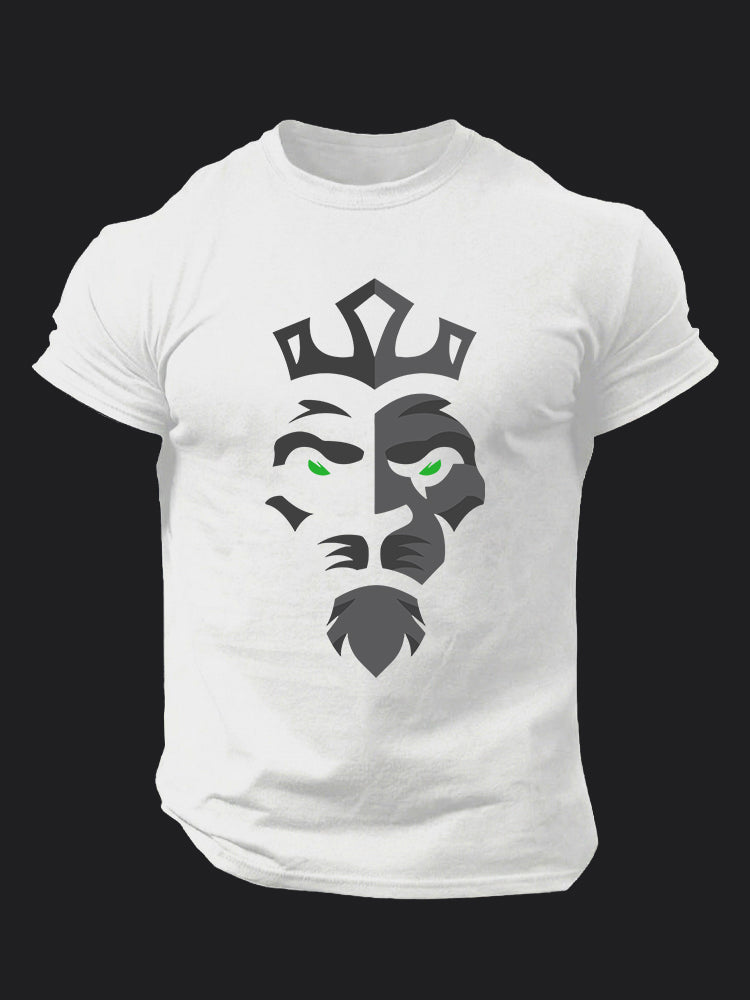 Ominous Lion BombApe Gym T-shirt