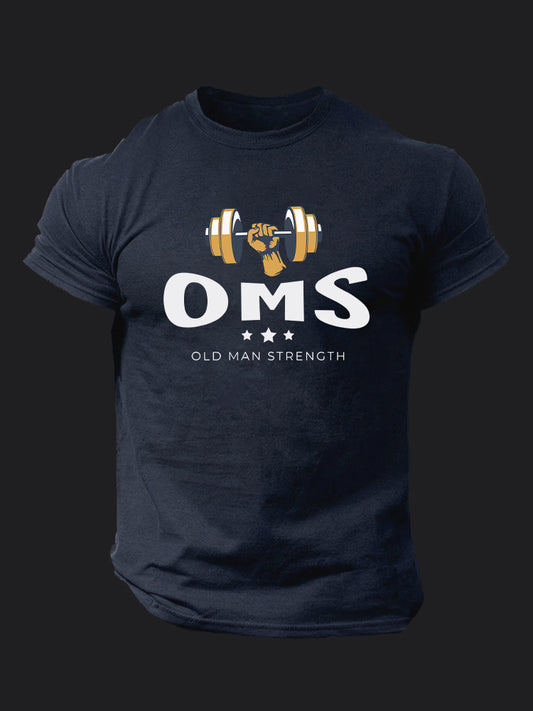 Old Man Strength BombApe Gym T-shirt