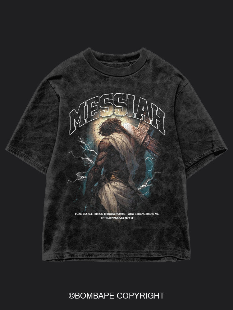 Messiah BombApe Washed Gym T-shirt