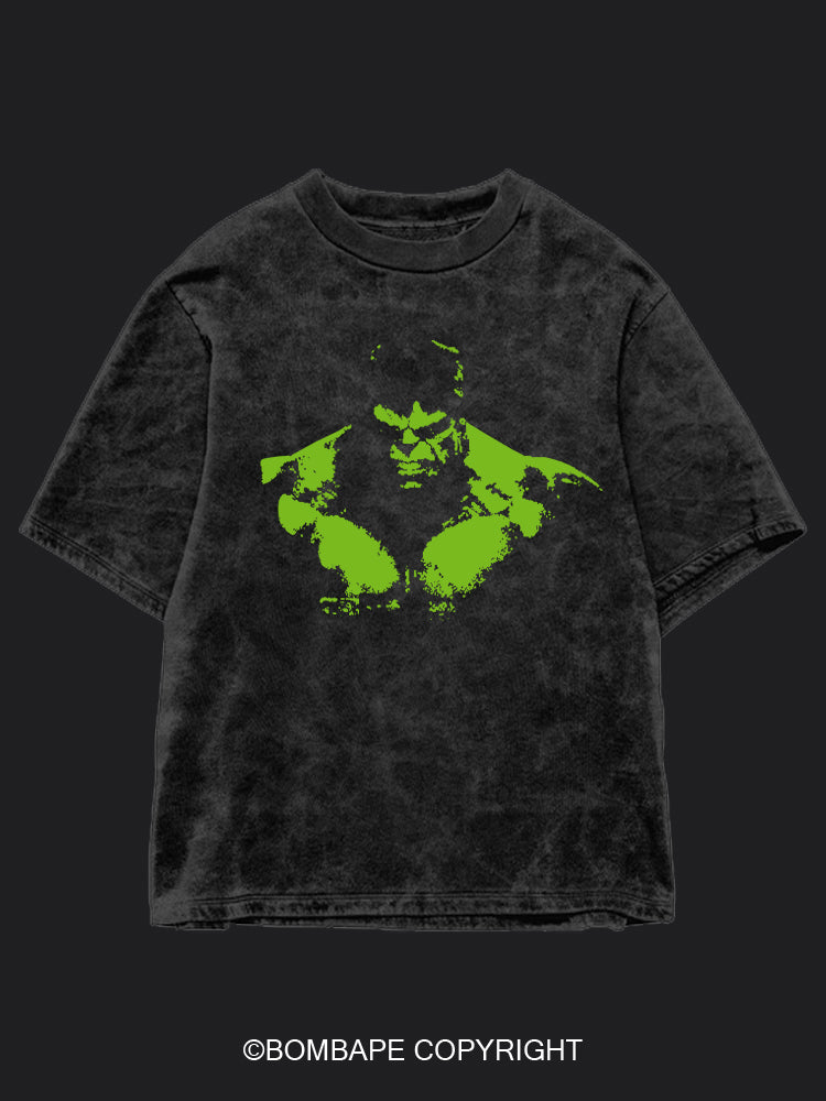 Beast BombApe Washed Gym T-shirt