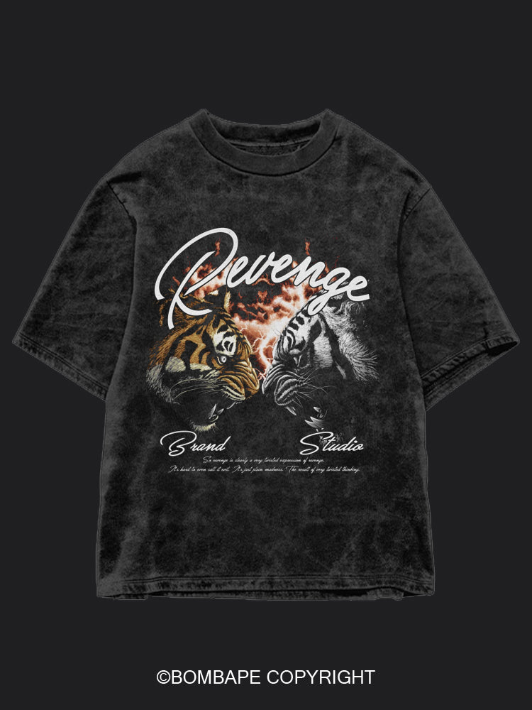Revenge BombApe Washed Gym T-shirt