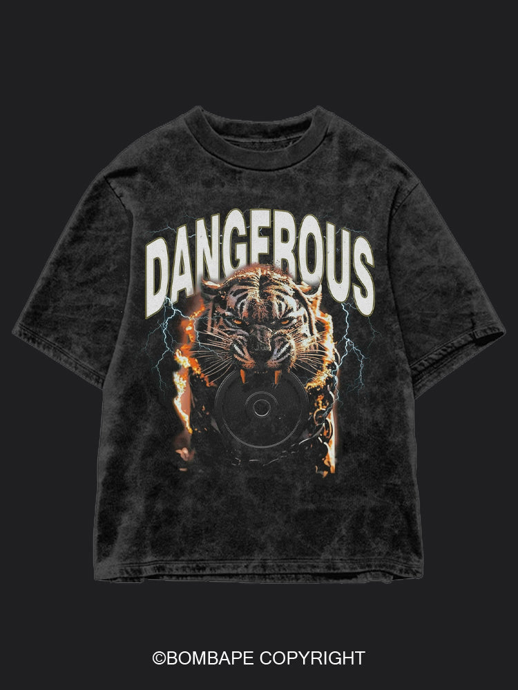 Dangerous BombApe Washed Gym T-shirt