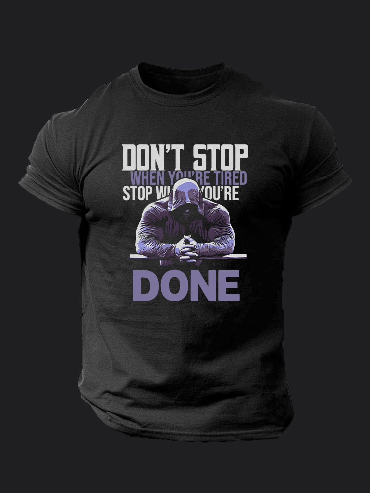 Don't Stop BombApe Gym T-shirt