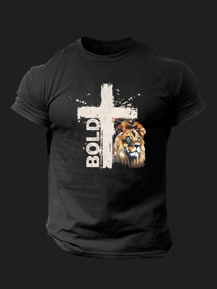 Faithful Lion BombApe Gym T-shirt