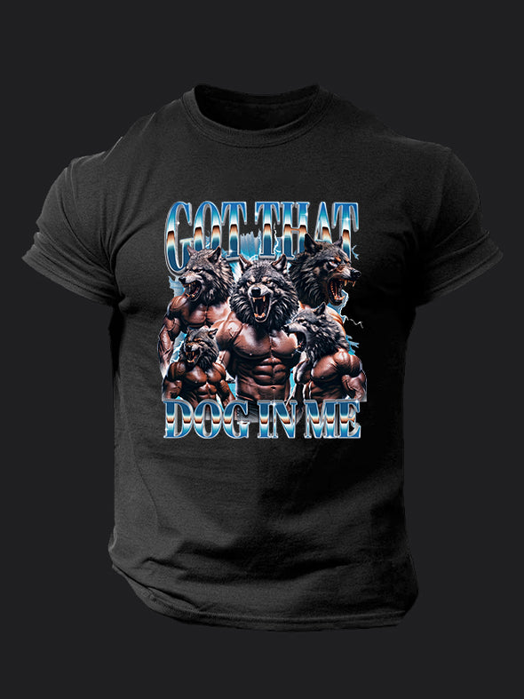 Got That Dog In Me BombApe Gym T-shirt