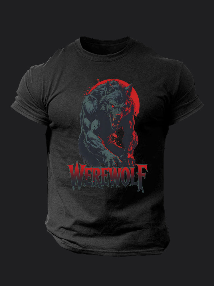 Werewolf Muscle BombApe Gym T-shirt