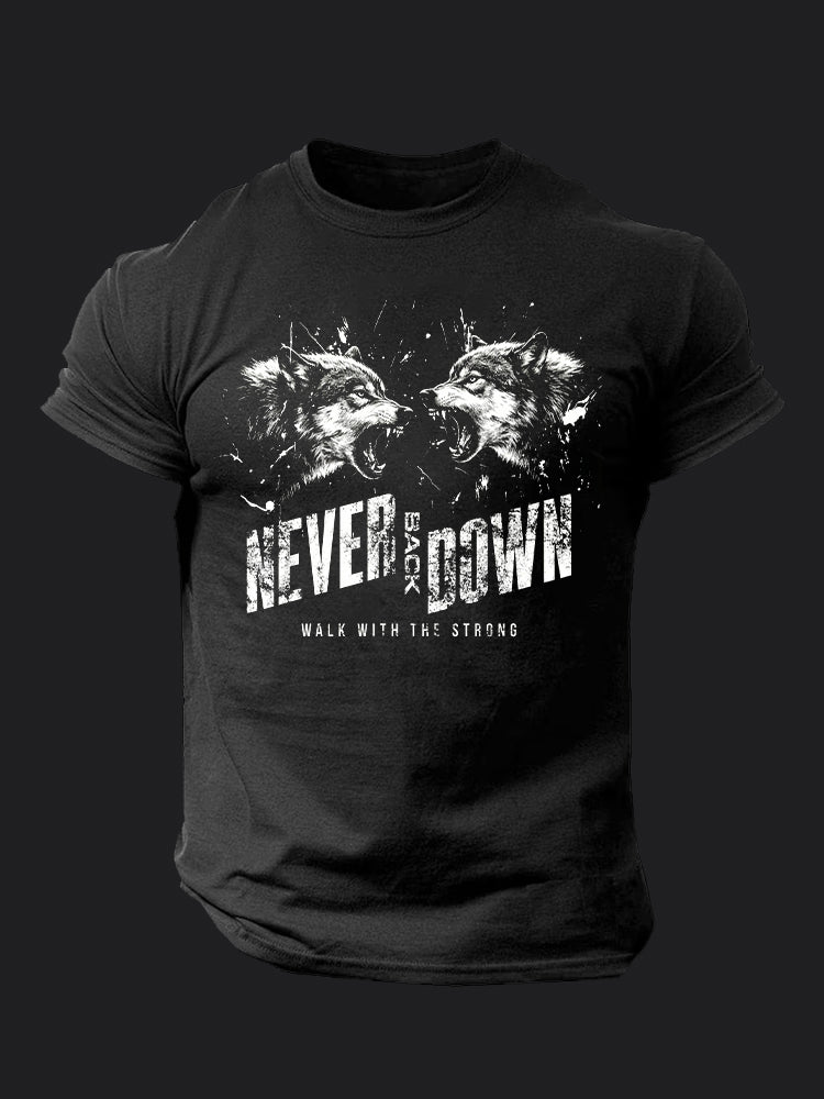 Never Back Down BombApe Gym T-shirt
