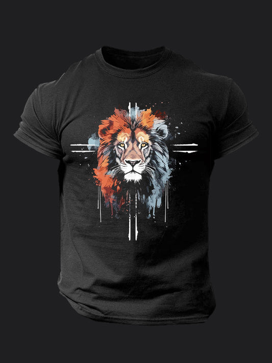Cross Lion BombApe Gym T-shirt