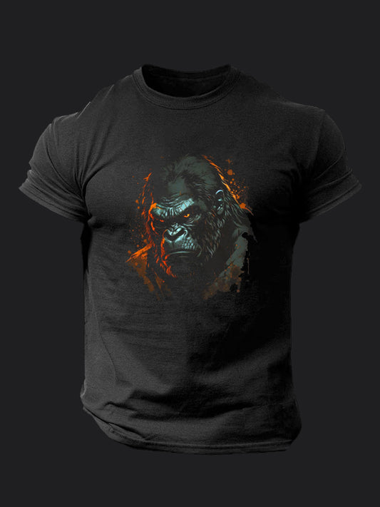 Staring Gorilla BombApe Gym T-shirt