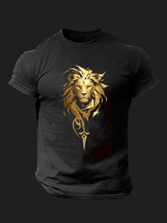 Gold Lion BombApe Gym T-shirt