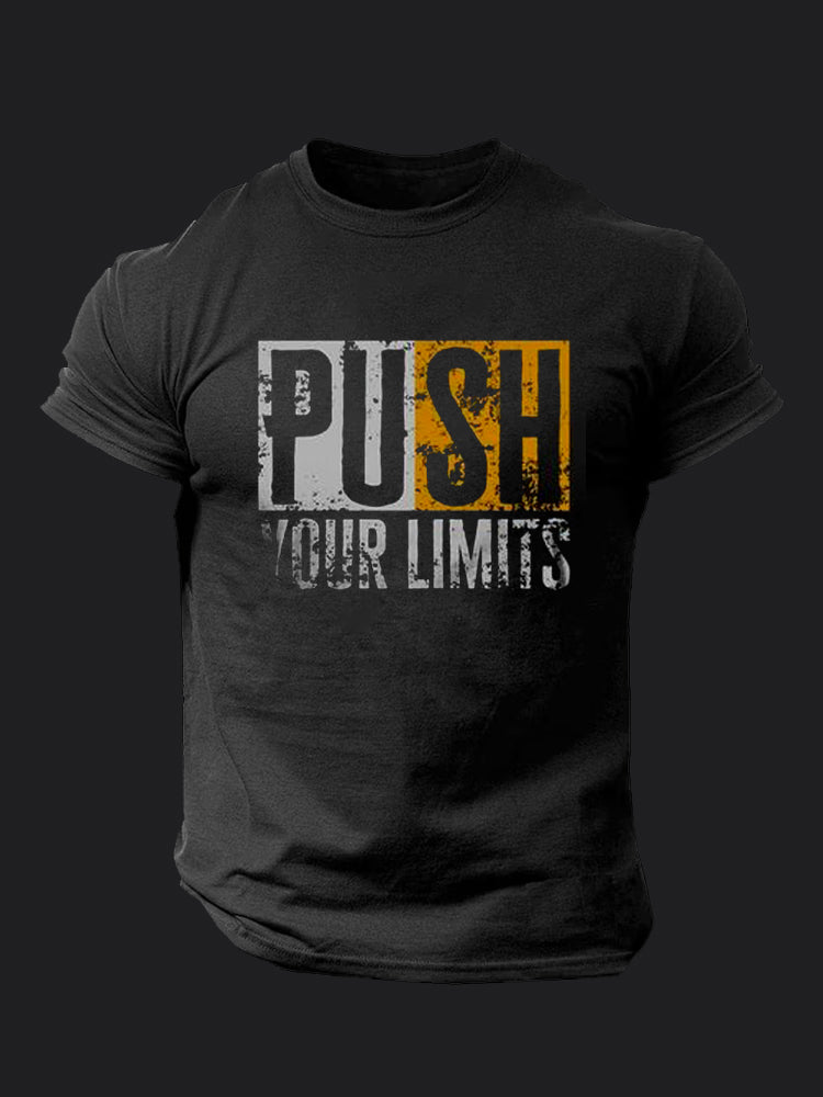 Push Your Limits BombApe Gym T-shirt