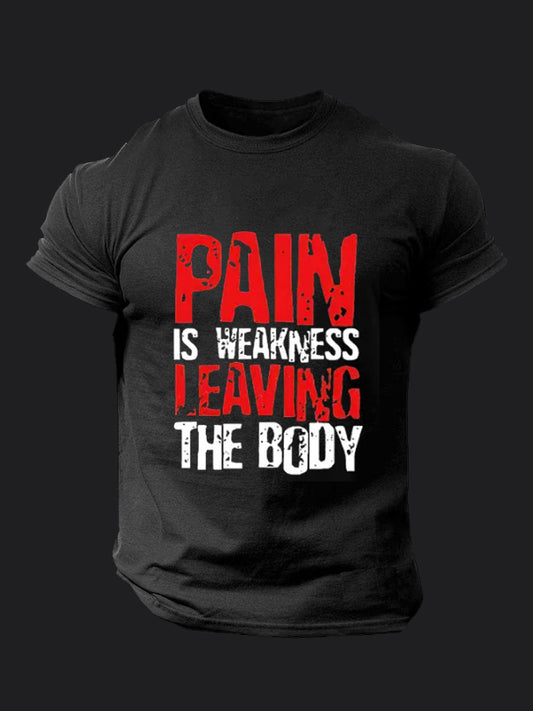 Pain is Weakness BombApe Gym T-shirt