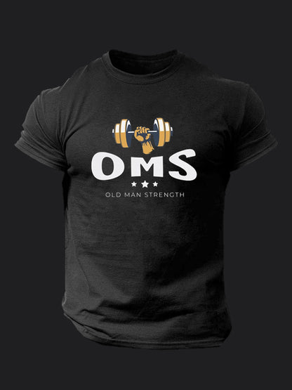 Old Man Strength BombApe Gym T-shirt