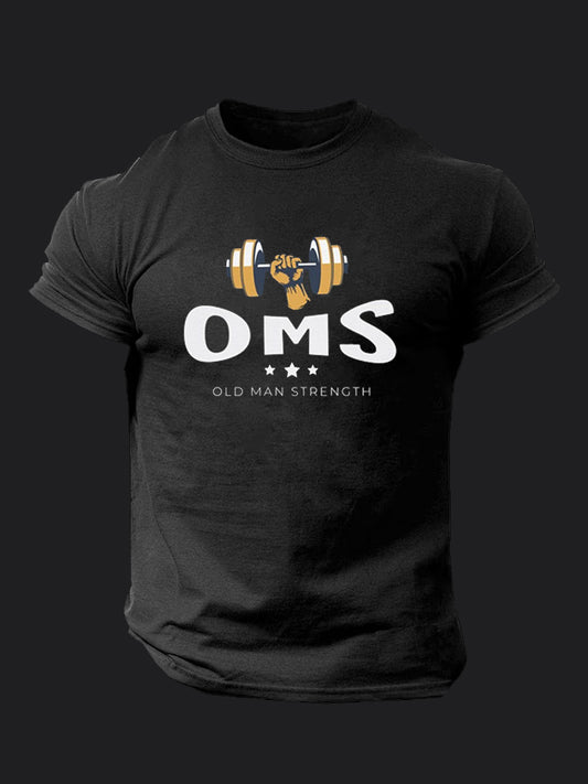 Old Man Strength BombApe Gym T-shirt