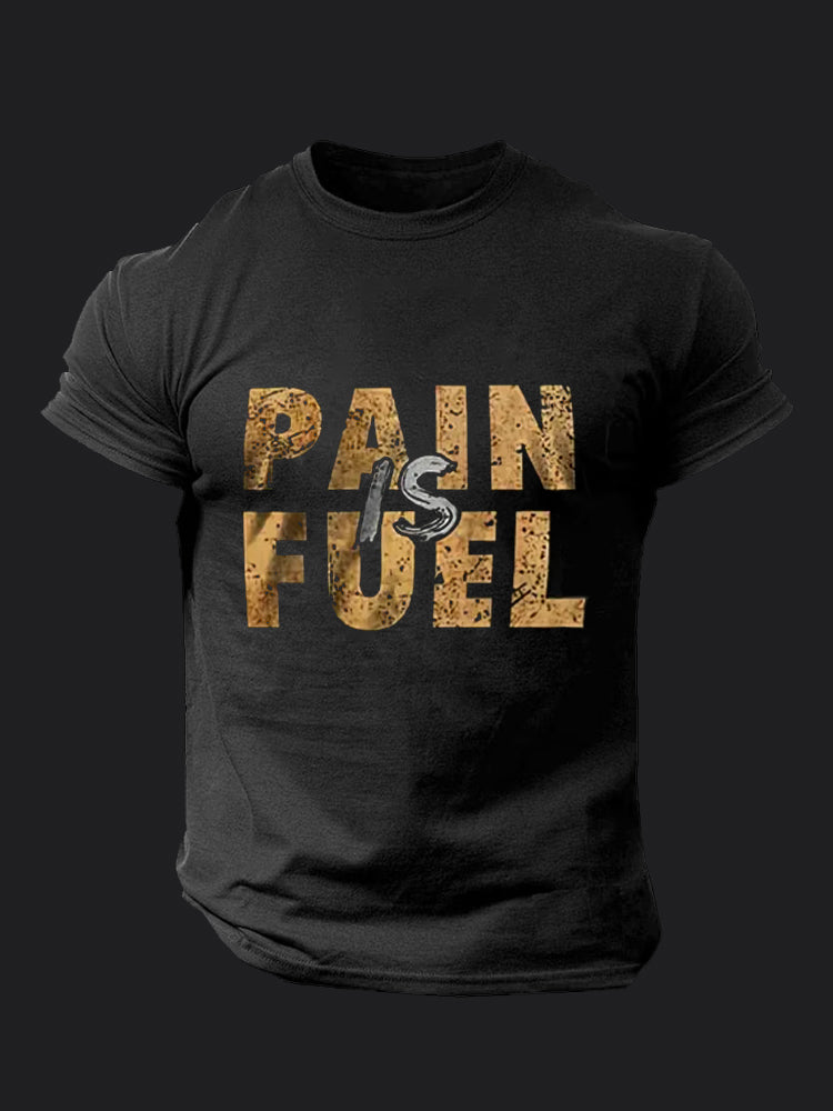 Pain is Fuel BombApe Gym T-shirt