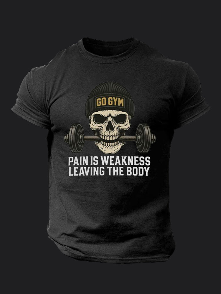 Pain is Weakness BombApe Gym T-shirt