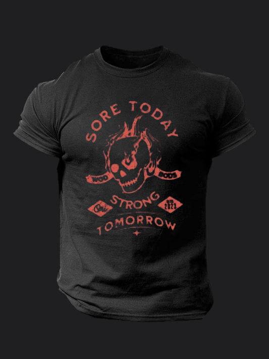 Sore Today Strong Tomorrow BombApe Gym T-shirt