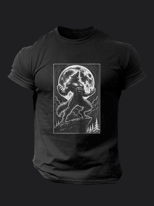 Howling Werewolf BombApe Gym T-shirt