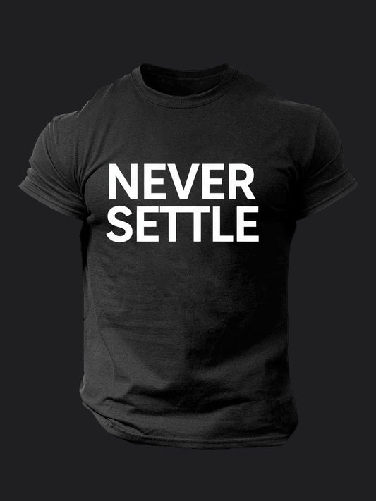 Never Settle BombApe Gym T-shirt