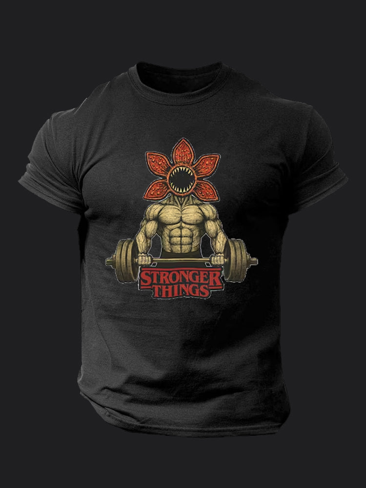 Stronger Things BombApe Gym T-shirt