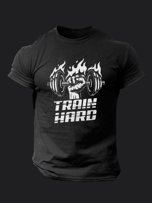 Train Hard BombApe Gym T-shirt