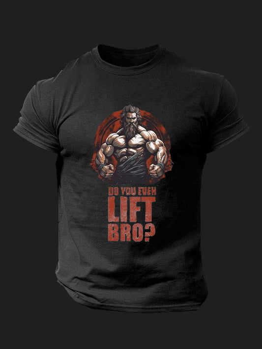Do You Even Lift Bro BombApe GymT-shirt