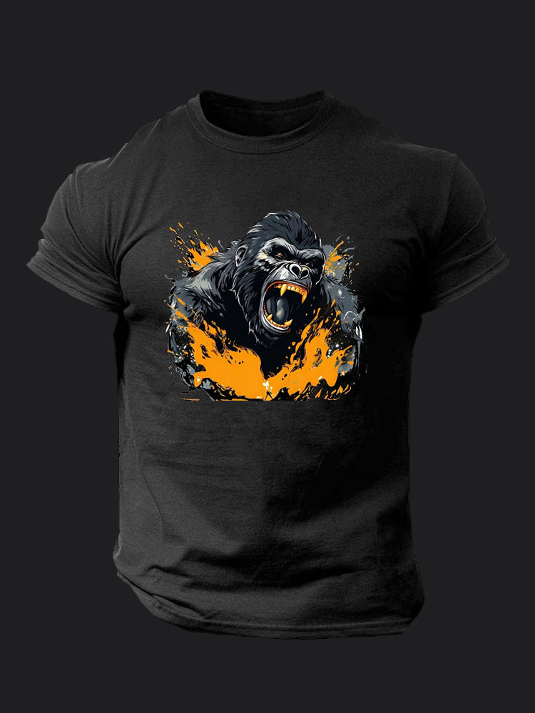 Roaring Gorilla BombApe Gym T-shirt