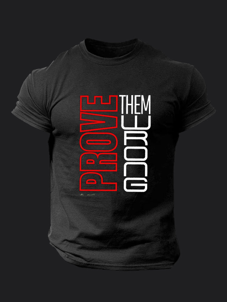 Prove Them Wrong BombApe Gym T-shirt