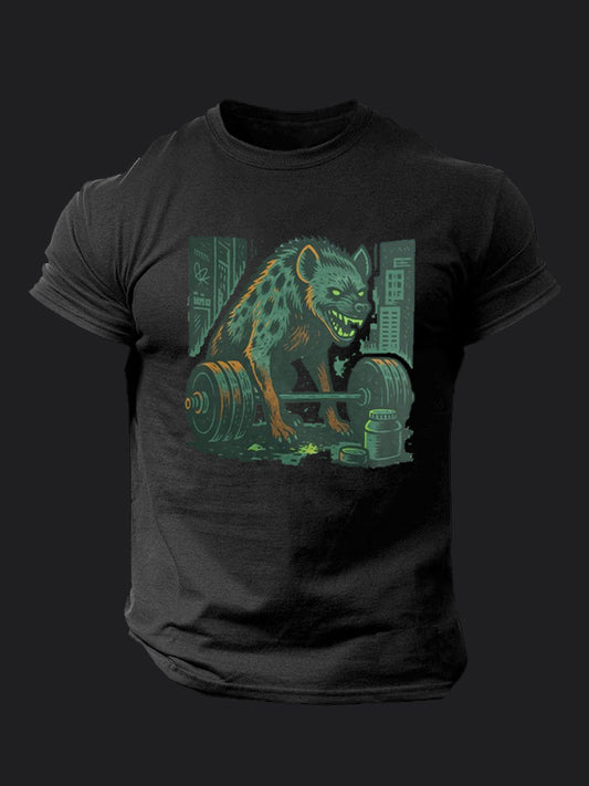 Hyena Weightlifting BombApe Gym T-shirt
