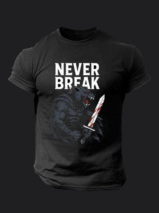 Never Break  BombApe Gym T-shirt