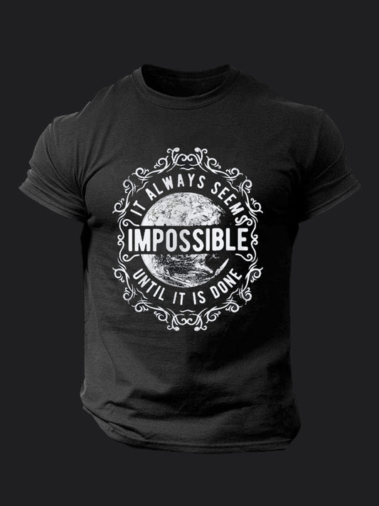 Until It Is Done BombApe Gym T-shirt