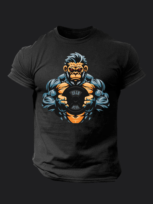 Weightlifting Gorilla BombApe Gym T-shirt