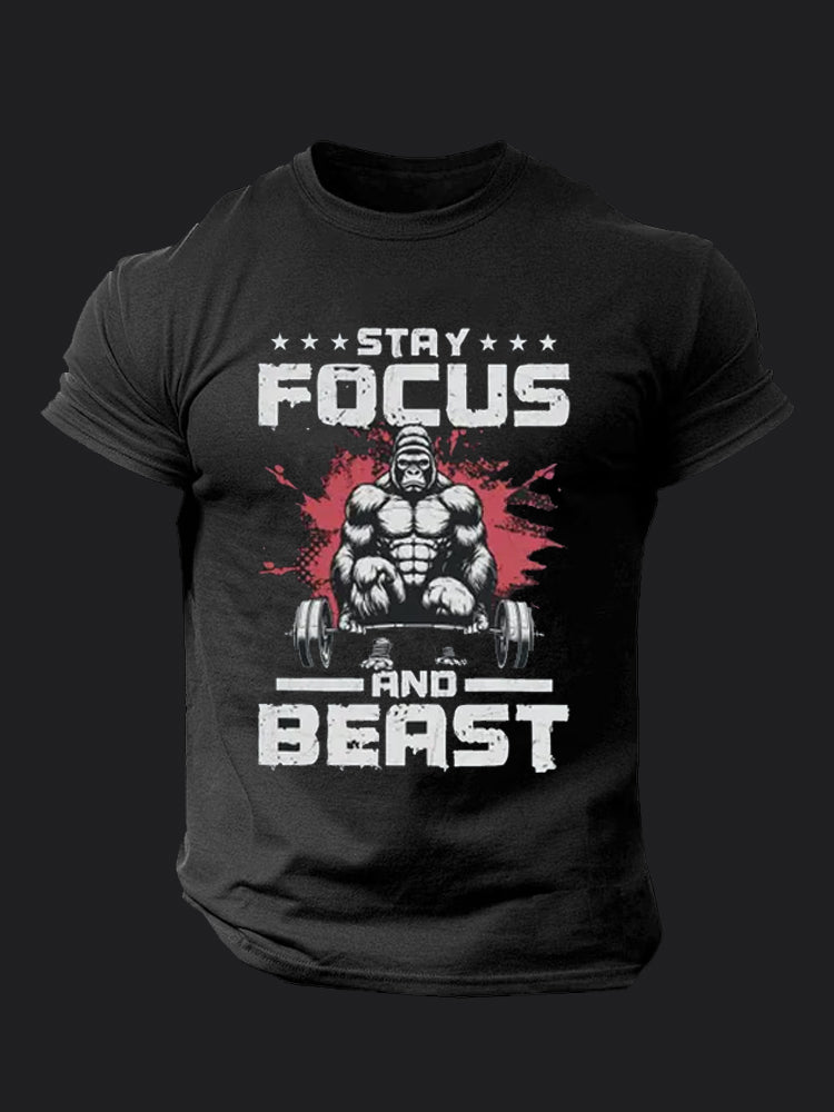 Stay Focus BombApe Gym T-shirt