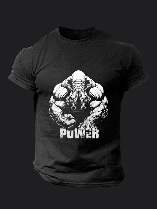 power rhino Gym BombApe Gym T-shirt
