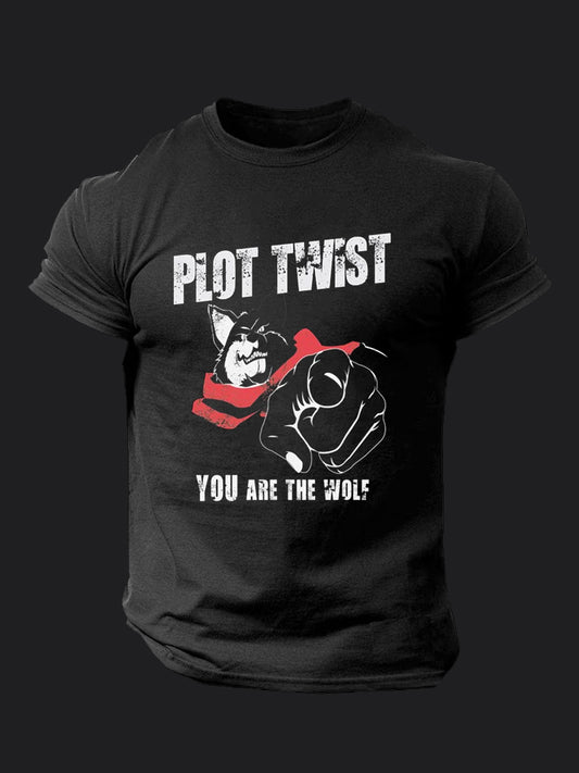 You are the WOLF BombApe Gym T-shirt