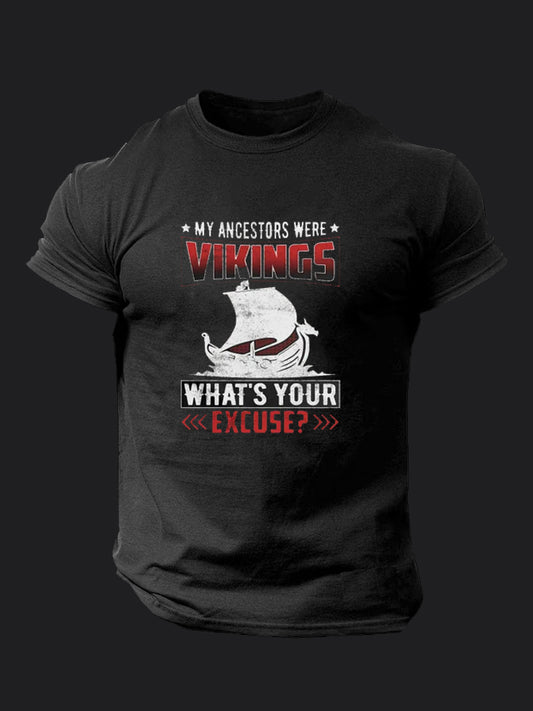 My Ancestors Were Vikings BombApe Gym T-shirt
