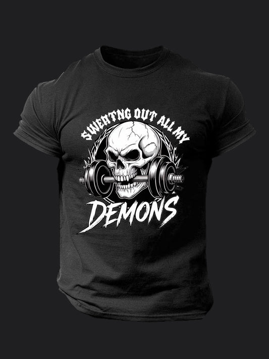 Sweat Out All My Demons BombApe Gym T-shirt