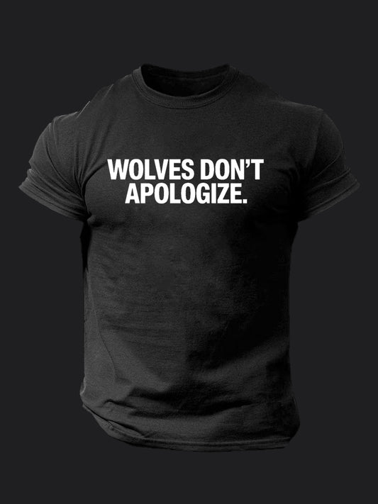 Wolves Don't Apologize BombApe Gym T-shirt