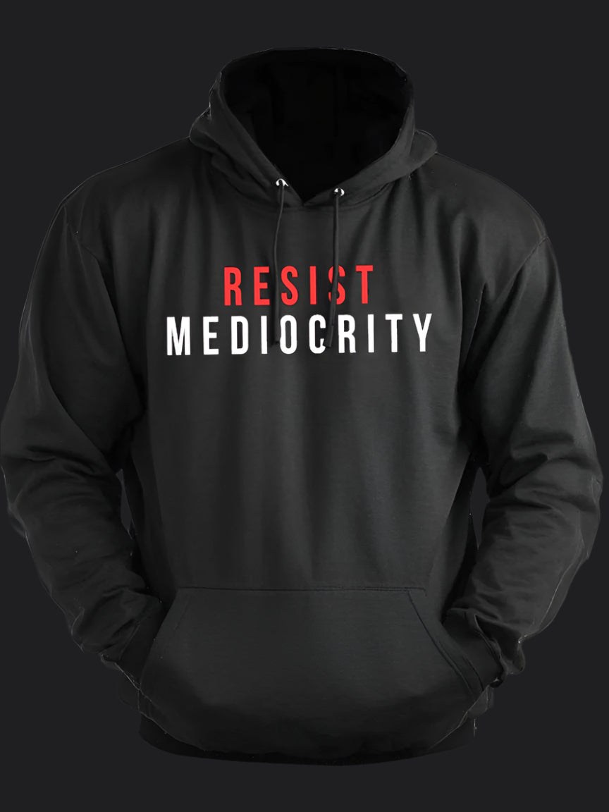 Resist Mediocrity BombApe Gym Hoodie